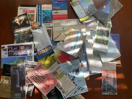 Photo of free Maps and travel books (Nr Fresh Pond & Mt Auburn Cem.) #1