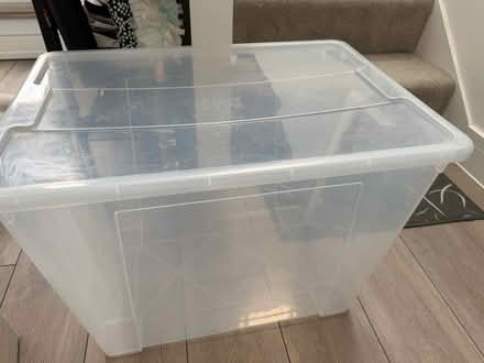 Photo of free Transparent storage box (CB1) #1