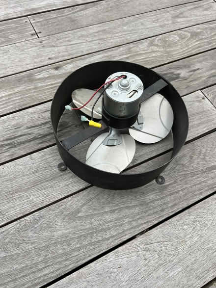 Photo of free industrial fan with motor (Midtown Palo Alto) #1