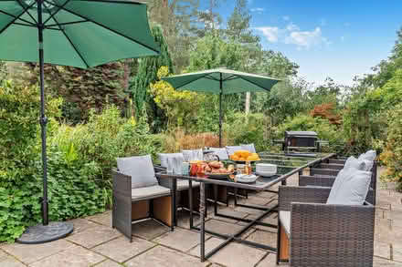 Photo of free Rattan Garden Furniture Set: table for 4 and 8 (Burley BH24) #1