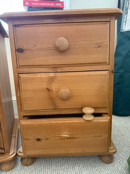 Photo of free Solid Pine Bedside Tables (CT13) #3