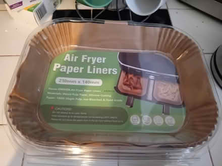 Photo of free Air Fryer paper liners (Kingsholm GL1) #1