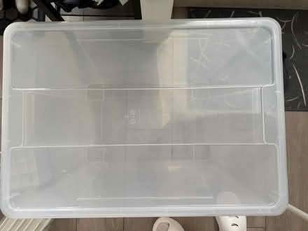 Photo of free Transparent storage box (CB1) #2