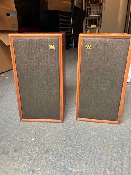 Photo of free 2 Wharfdale speakers (Lower Dean) #1