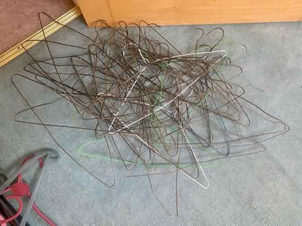 Photo of free Coat hangers (Comely Bank EH4) #2