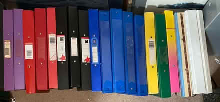 Photo of free Folders/ Ring Binders (Fringford OX27) #1