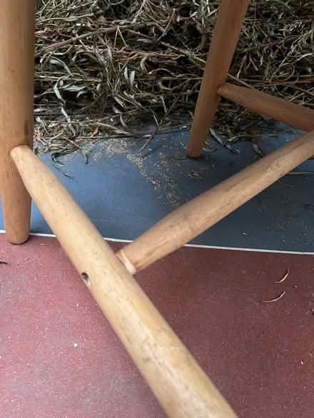 Photo of free Wooden dining chairs x 2 (Devizes SN10) #4