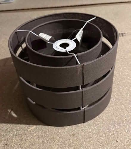 Photo of free Lampshade dark brown (Marston OX3) #1