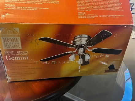 Photo of free modern 42” ceiling fan (Near Albion & Walkley.) #2