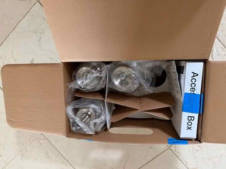 Photo of free 3 new door knobs/locks (Dilworth - west San Jose) #1