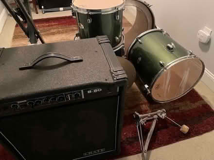 Photo of free Drums, etc (Harrisburg, NC Post Office) #1