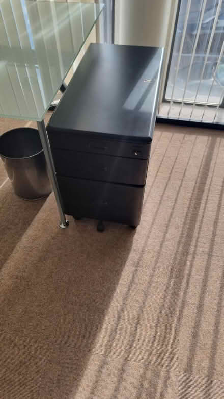 Photo of free Black filing cabinet (South hampstead NW8) #1