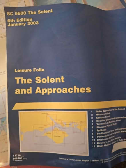 Photo of free Sailing charts (Maidstone town center ME15) #4