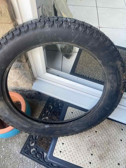 Photo of free Motor Bike Tyre (Prescot Merseyside) #1