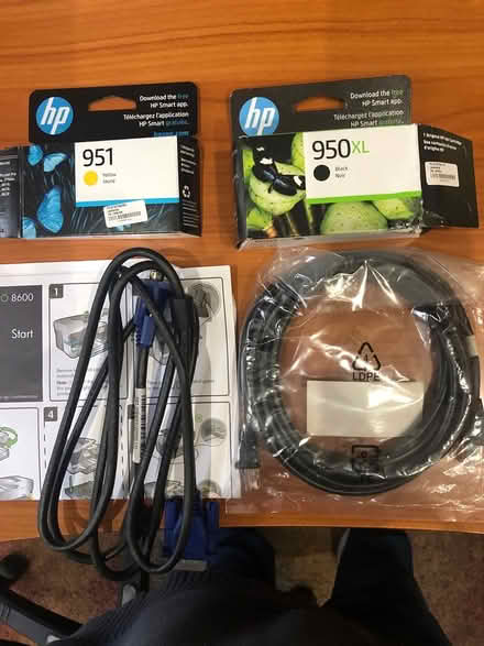 Photo of free HP Office Jet Ink & Cables (Medinah) #2