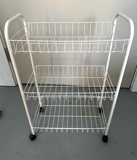 Photo of free White Compact Storage Caddy (Hackney Wick) #2