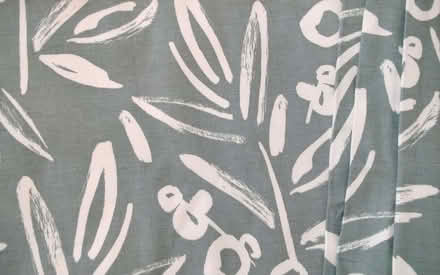 Photo of free Pair of Dunelm eyelet sage green curtains (Anchorsholme FY5) #4