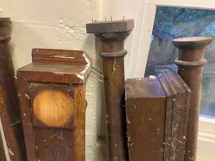 Photo of free Columns and mantle (2 sets) (Nr Fresh Pond & Mt Auburn Cem.) #2