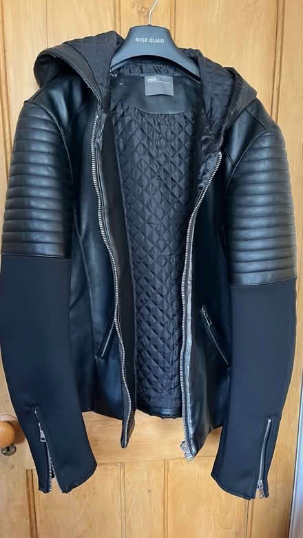 Photo of free Faux leather jacket for upcycling (Off Mill Road, Cambridge) #1