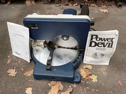 Photo of free FERM cutting tool and circular saw. Working order (Welshpool SY21) #1