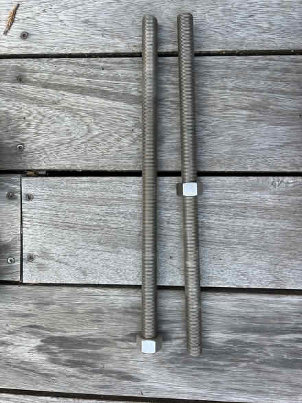 Photo of free Giant steel bolts (Midtown Palo Alto) #1