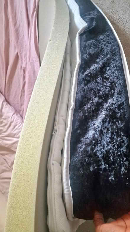 Photo of free Double mattress and topper (Drayton, Cosham PO6) #3