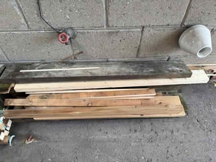 Photo of free Left over pressure treated wood (Vic Park north of Eglinton) #3