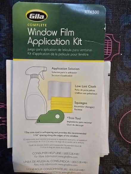 Photo of free Window Film Application Kit (West 7th) #3