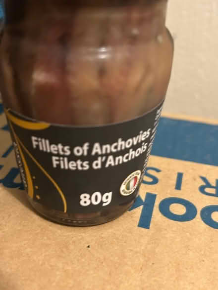 Photo of free Jar of anchovies (L5L 5P5) #2