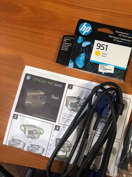 Photo of free HP Office Jet Ink & Cables (Medinah) #1