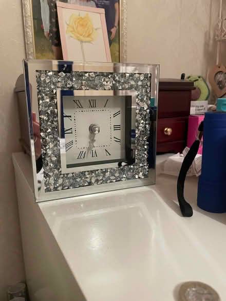 Photo of free Silver clock (Southdown) #1