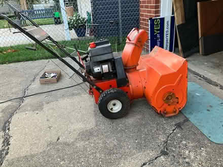 Photo of free Very old Ariens snowblower (Rolling Meadows-Sr Center) #4