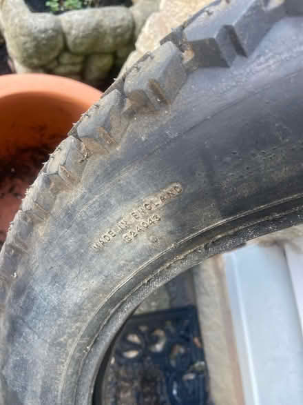 Photo of free Motor Bike Tyre (Prescot Merseyside) #2