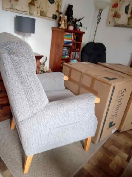 Photo of free 2 fireside chairs (Orton Goldhay) #1