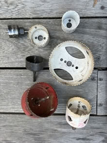 Photo of free Hole Saw drill attachments (Midtown Palo Alto) #1