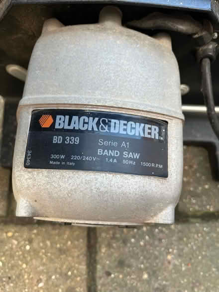 Photo of free Black and Decker Bandsaw (The Hythe CM9) #1