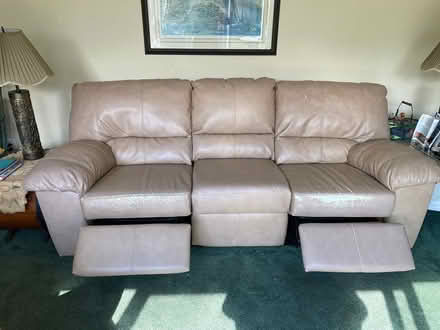 Photo of free electric recliner sofa (Stockton) #1