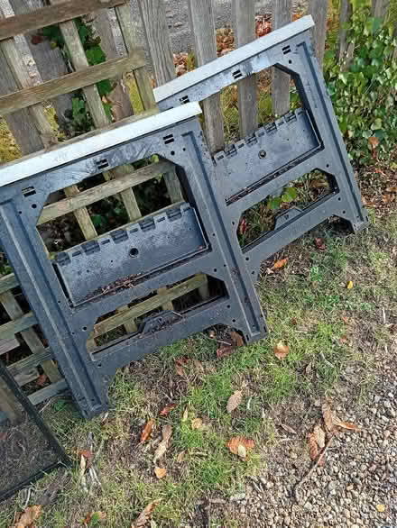 Photo of free Plastic tressle x2 (Bletsoe MK44) #1