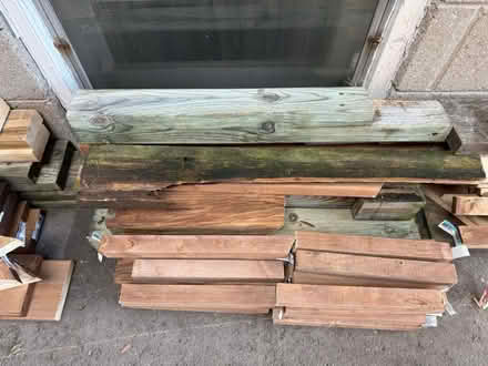 Photo of free Left over pressure treated wood (Vic Park north of Eglinton) #4