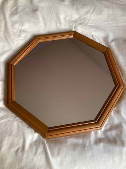 Photo of free Beech-framed mirror (Ashton-on-Ribble PR2) #1