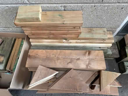 Photo of free Left over pressure treated wood (Vic Park north of Eglinton) #2