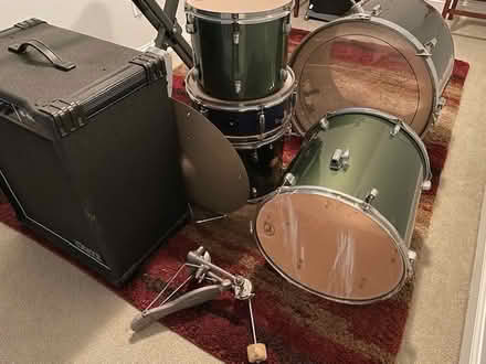 Photo of free Drums, etc (Harrisburg, NC Post Office) #2