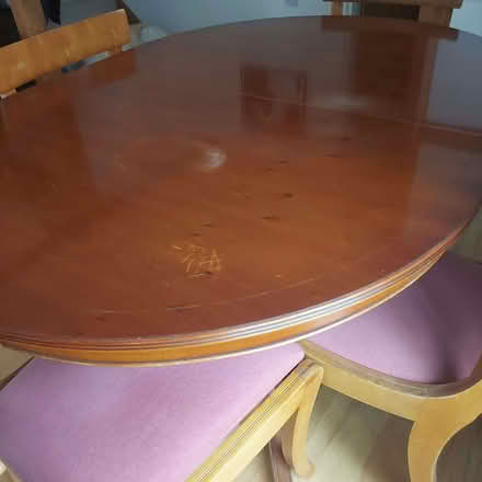 Photo of free Dining table & 4 chairs (Forest Wood LD8) #3