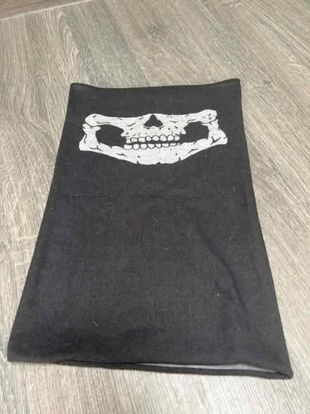 Photo of free Skull print Balaclava. Good condition. (Southsea PO4) #1