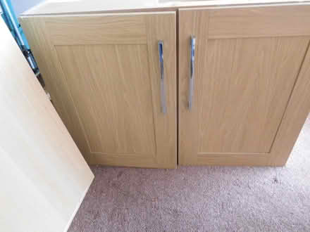 Photo of free Garage cupboards and shelving (Creigiau Rhiwledyn LL30) #1