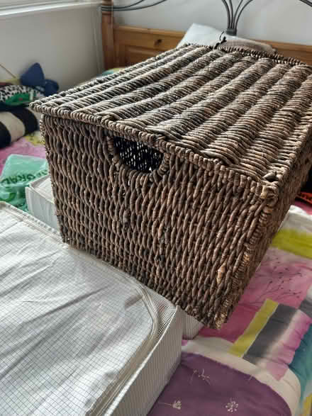 Photo of free Wicker hamper /storage (Aylestone LE2) #2
