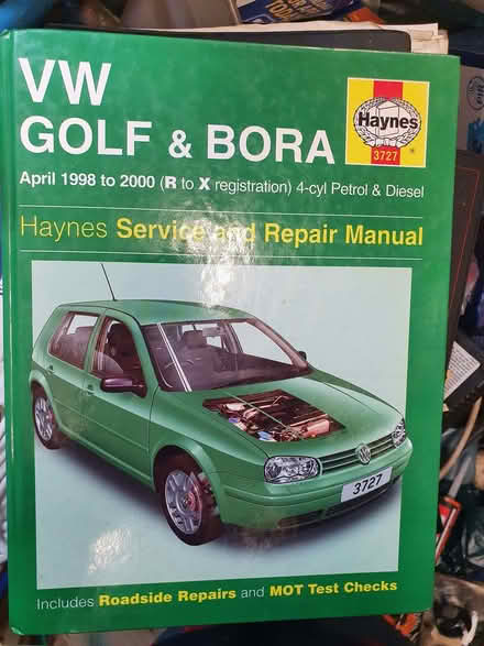 Photo of free Haynes VW Golf & Bora 1998/2000 (Booker HP12) #1