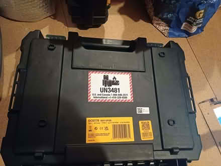 Photo of free De Walt tool cases only (Dalgety Bay KY11) #2