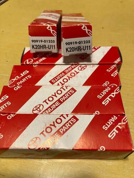 Photo of free Toyota Spark Plugs (NEW) (Downtown Ithaca) #1