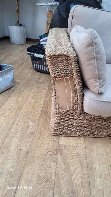 Photo of free Rattan two seat sofa (Bromley BR3) #2